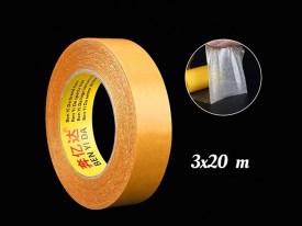 Cinta adhesiva tela 30mm x 20mts
